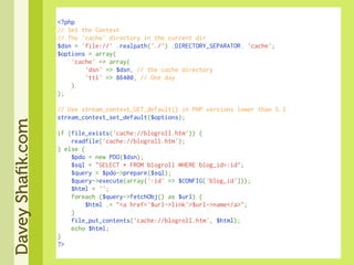Get Soaked - An In Depth Look At PHP Streams