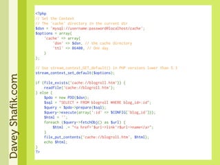 Get Soaked - An In Depth Look At PHP Streams