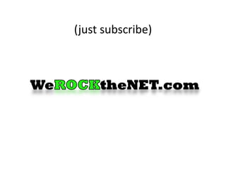 (just subscribe)
 
