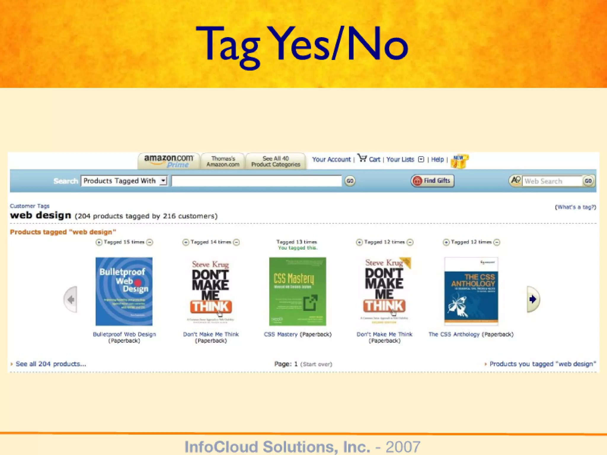 Tag You're It - from SXSW 2007