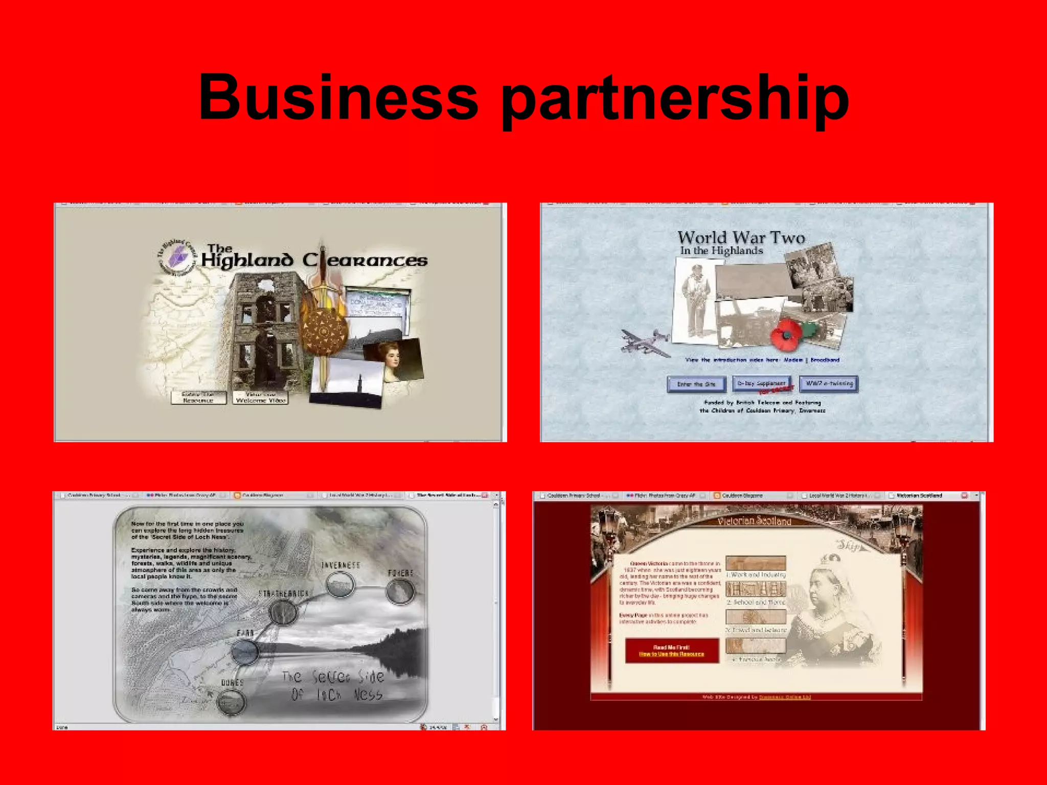 Business partnership 