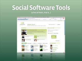 Get your hands dirty with Social Software