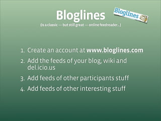 Get your hands dirty with Social Software