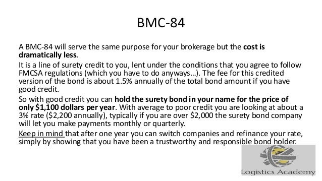 get the 75000 freight broker surety bond without 75000 logisticsacademyorg 4 638