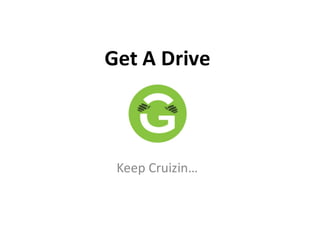 Get	A	Drive
Keep	Cruizin…
 