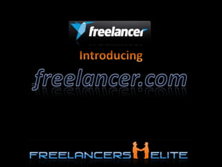 Introducing freelancer.com 
