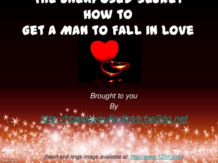 When A Man Begins To Fall In Love