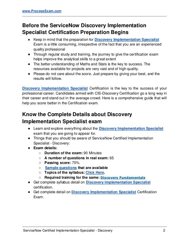 CIS-Discovery Lerntipps