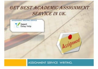 Get An Essay Assignment Service In UK