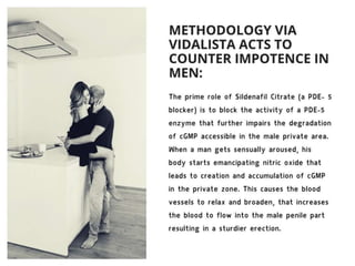 Get an utmost pleasure while romancing with your mate by using vidalista | Allgenericpharmacy