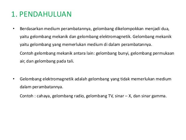Getaran, gelombang