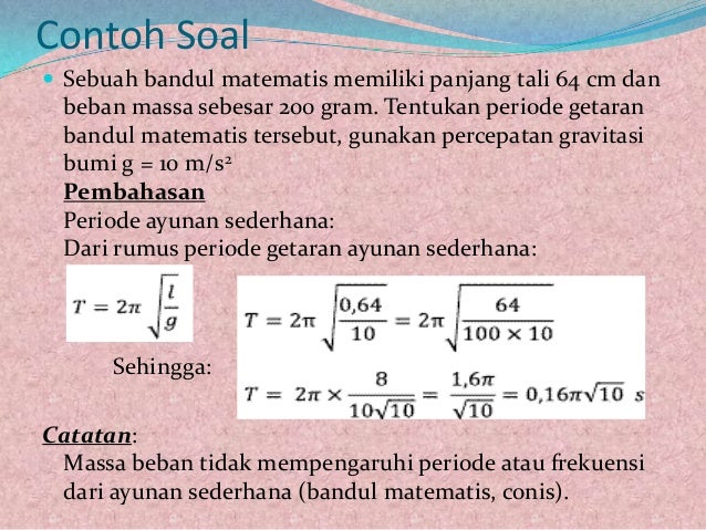 Getaran Harmonis