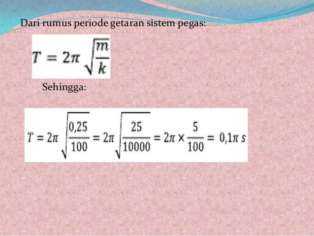 Getaran Harmonis