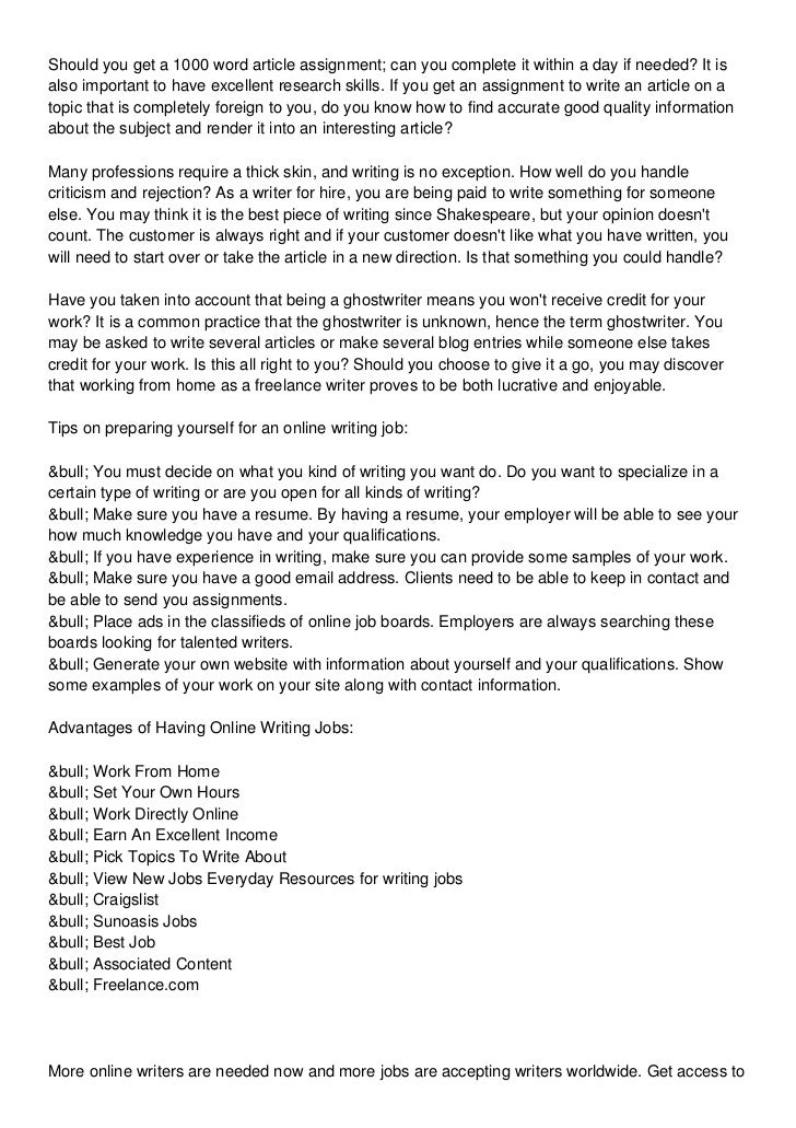 Essay ghost writers