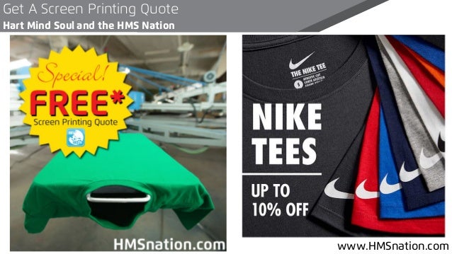nike screen printing