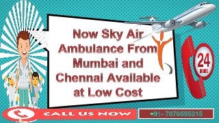 Get Best and Low Cost Air Ambulance from Mumbai to Delhi by Sky Air Ambulance