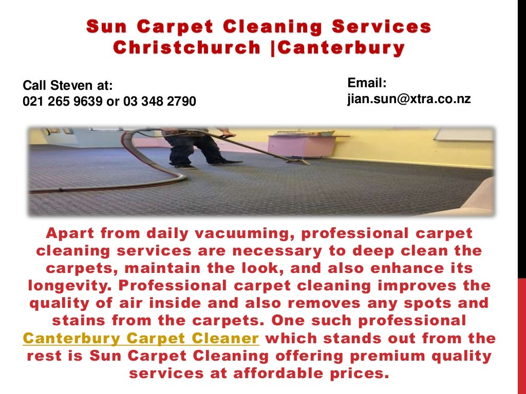 Get Best Carpet Cleaning Services From Sun Carpet Cleaning