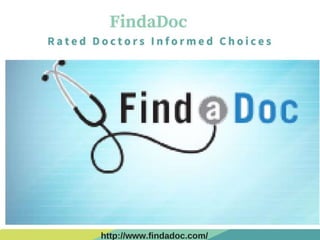 Get Best Doctors from FindaDoc 