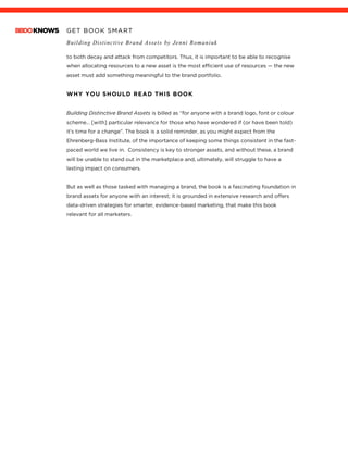 Get Book Smart - Building Distinctive Brand Assets | PDF