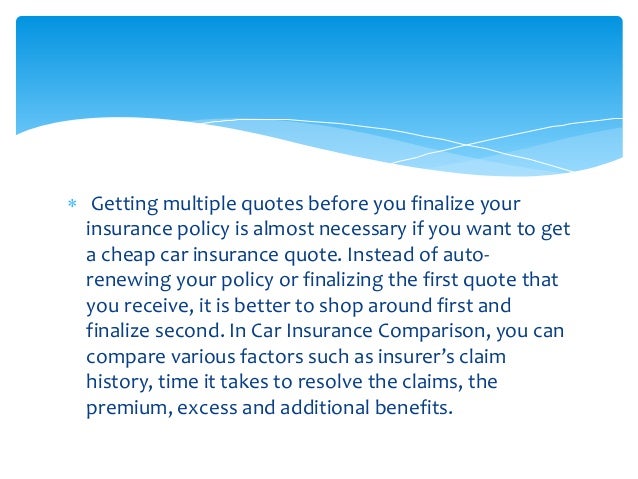 The Information You Need to Get Car Insurance Quote Online