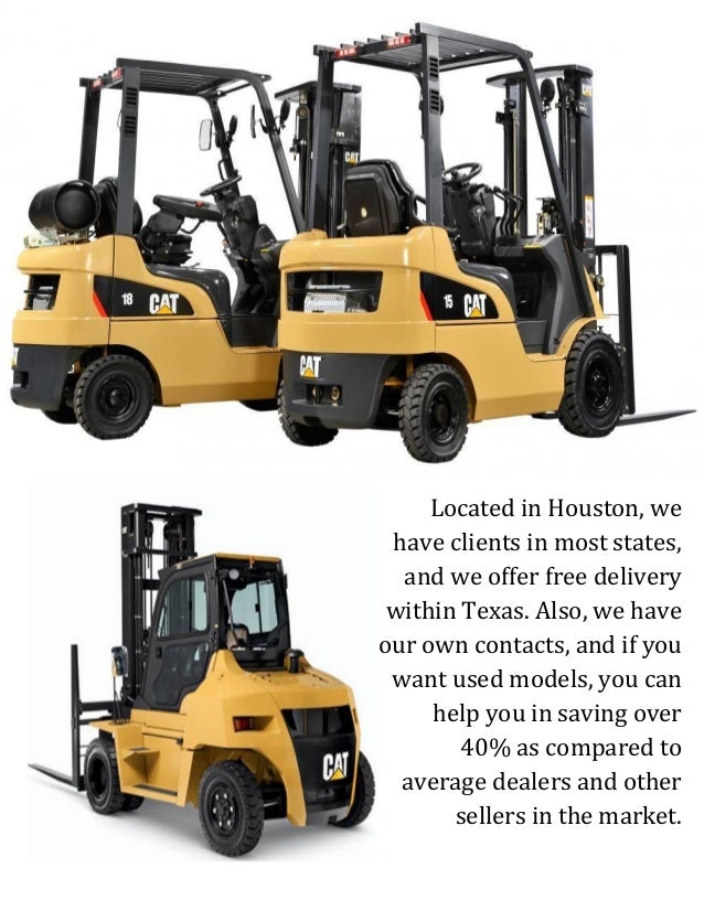 Get Caterpillar Electric Forklifts