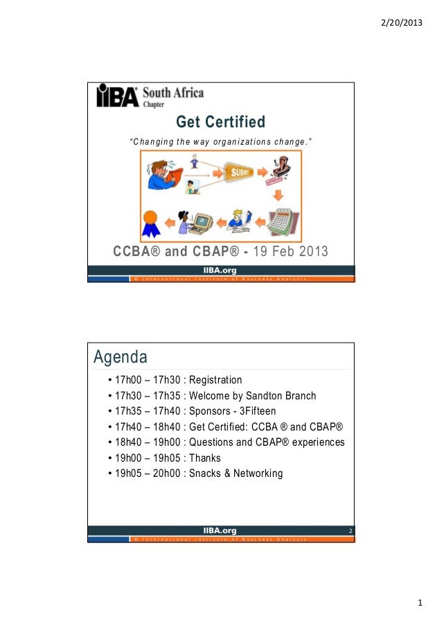 CCBA Online Tests