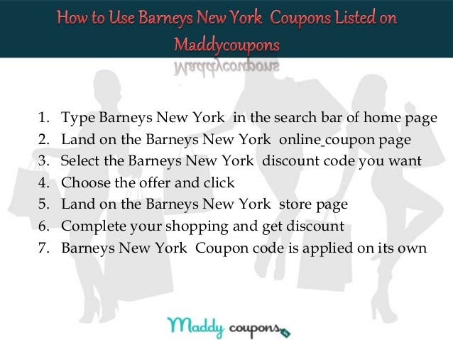 barneys promo code 2019