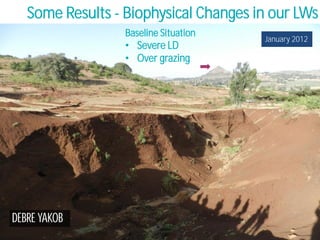 REACH Water Security and Poverty Conference
27-29 March | Keble College, Oxford
January 2012
DEBRE YAKOB
Baseline Situatio...