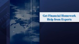 Get Financial Homework
Help from Experts
 