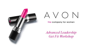 Avon Get Fit Workshop Presentation 