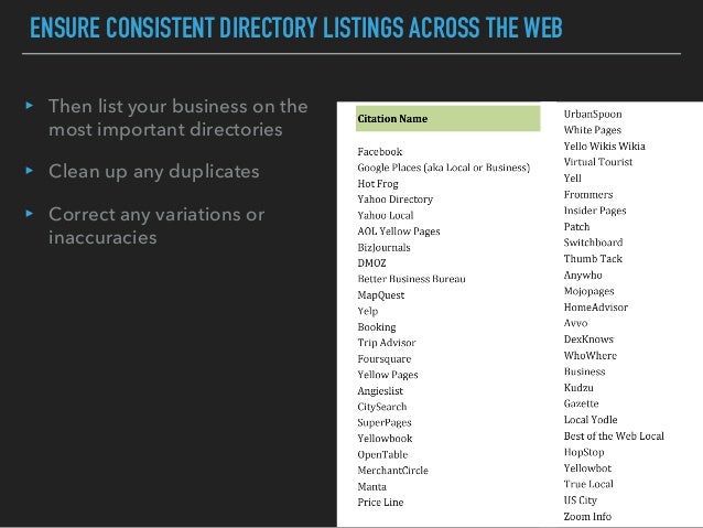How do you find a directory of small businesses?