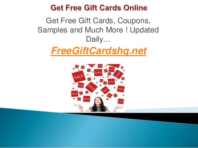 get free gift cards online