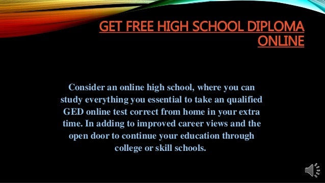Free online high school options