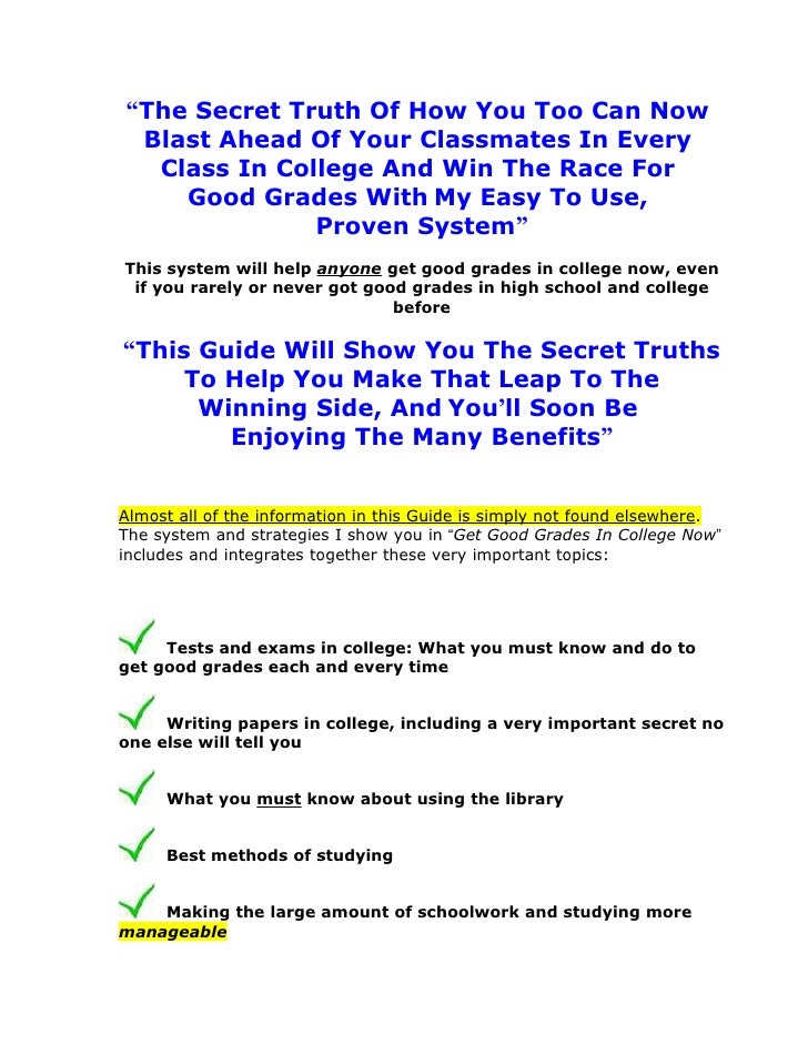 how to get good grades in college now how to get good grades in school