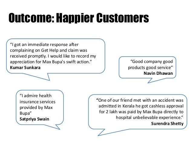 Insurance case study social media