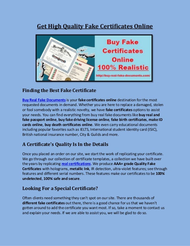 get high quality fake certificates online how to make fake certificates