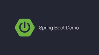 Spring Boot Demo
 