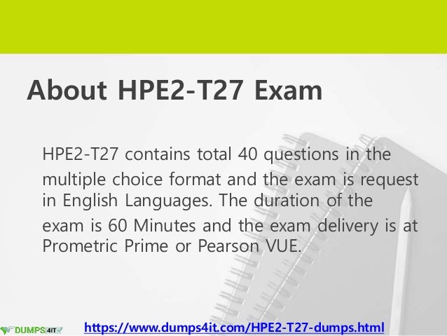 HPE2-B04 PDF Demo