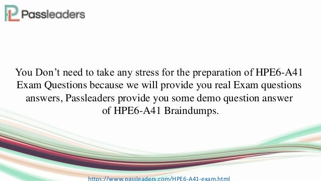 HPE6-A85 Simulationsfragen