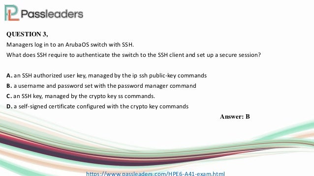 HPE6-A78 Tests