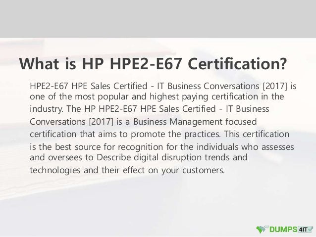 HPE2-B03 Testantworten