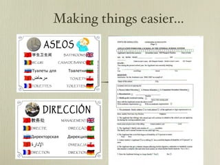 Making things easier... 