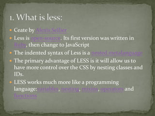 Get into less by tess hsu | PPT
