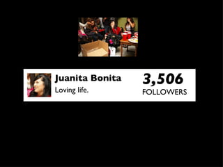 Juanita Bonita Loving life. 3,506 FOLLOWERS 