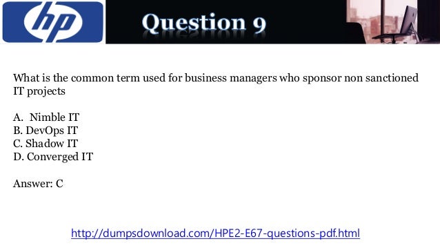 HPE0-G01認定試験