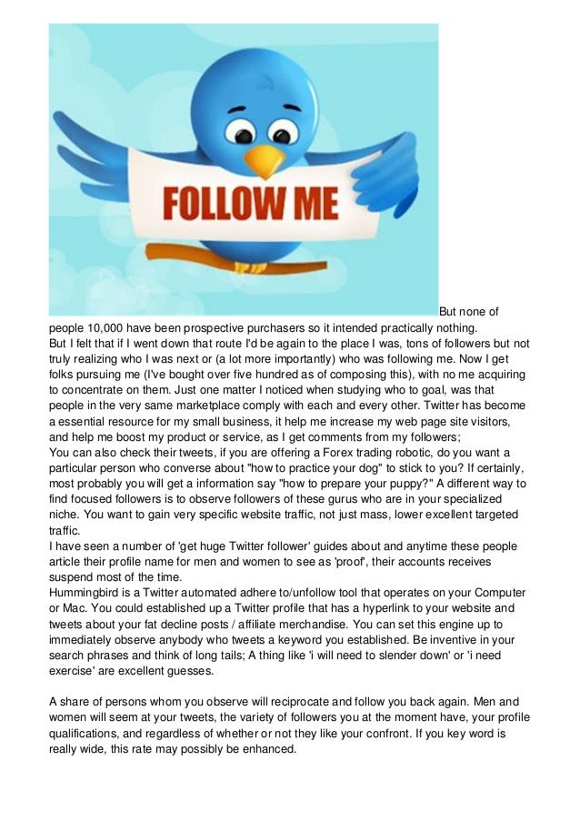 2 - how to get lot s of followers on twitter