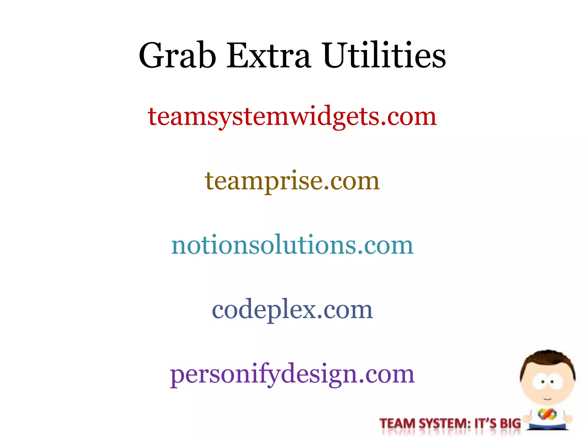 PHX Session #6: More Bang for Your Buck: Getting the Most out of Team Foundation Server