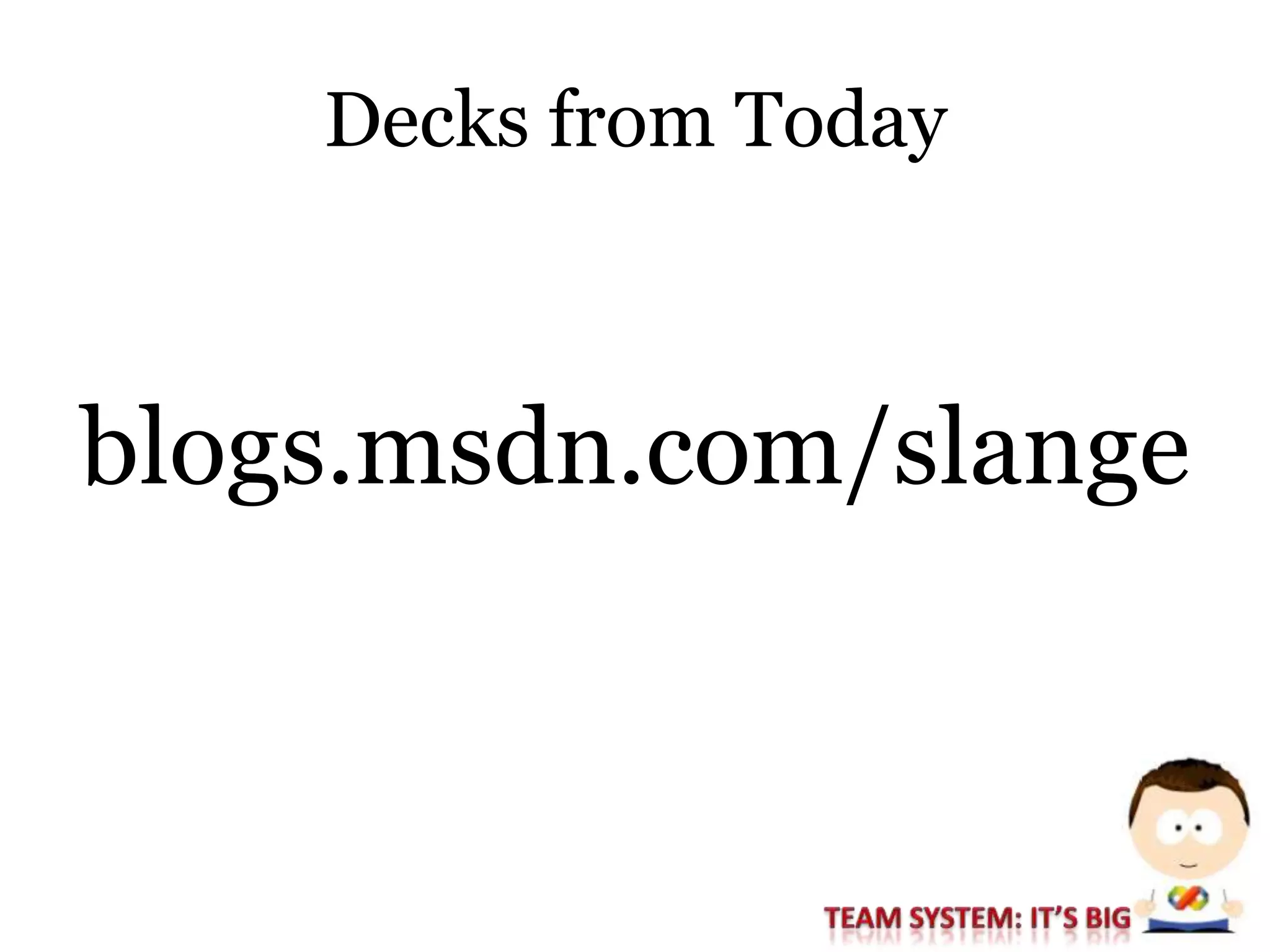 PHX Session #6: More Bang for Your Buck: Getting the Most out of Team Foundation Server