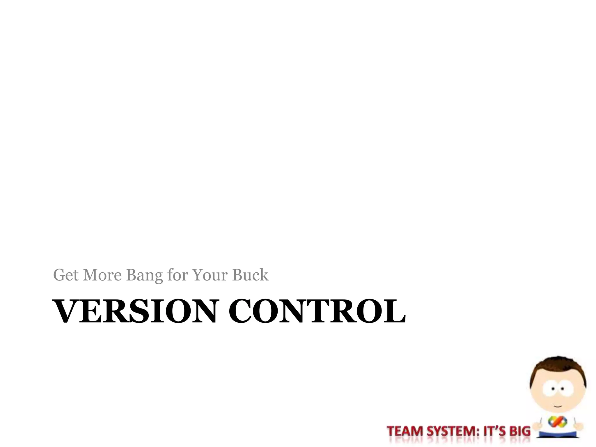 PHX Session #6: More Bang for Your Buck: Getting the Most out of Team Foundation Server