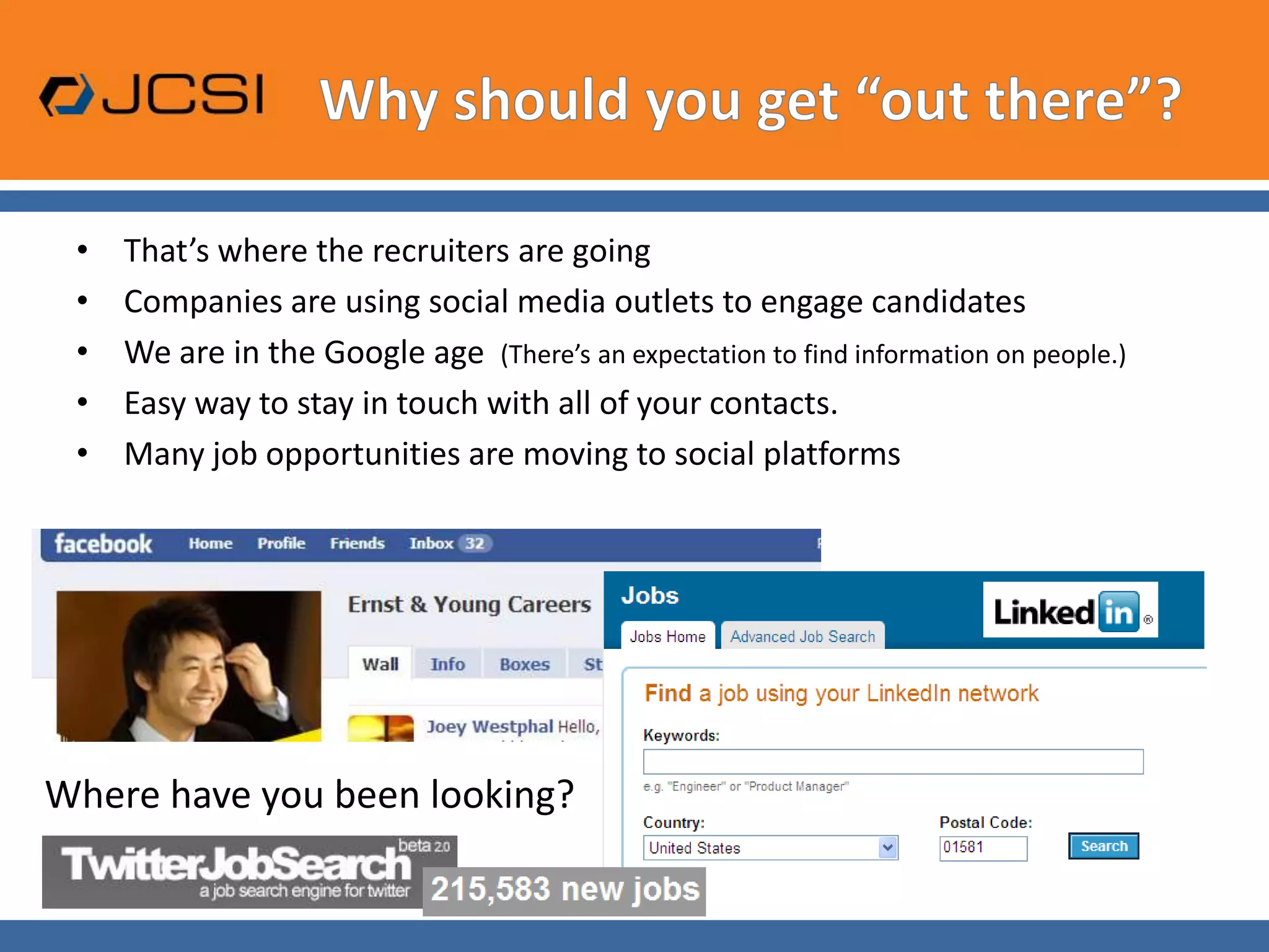   Overwhelmed Job BoardsResume’s Role Past & PresentThenResume was candidate profileResume set the expectationsAssumptions confirmed or denied through interview processResumes often preceded applicantLimited presentation optionsNowResume is a support document in overall candidate profile